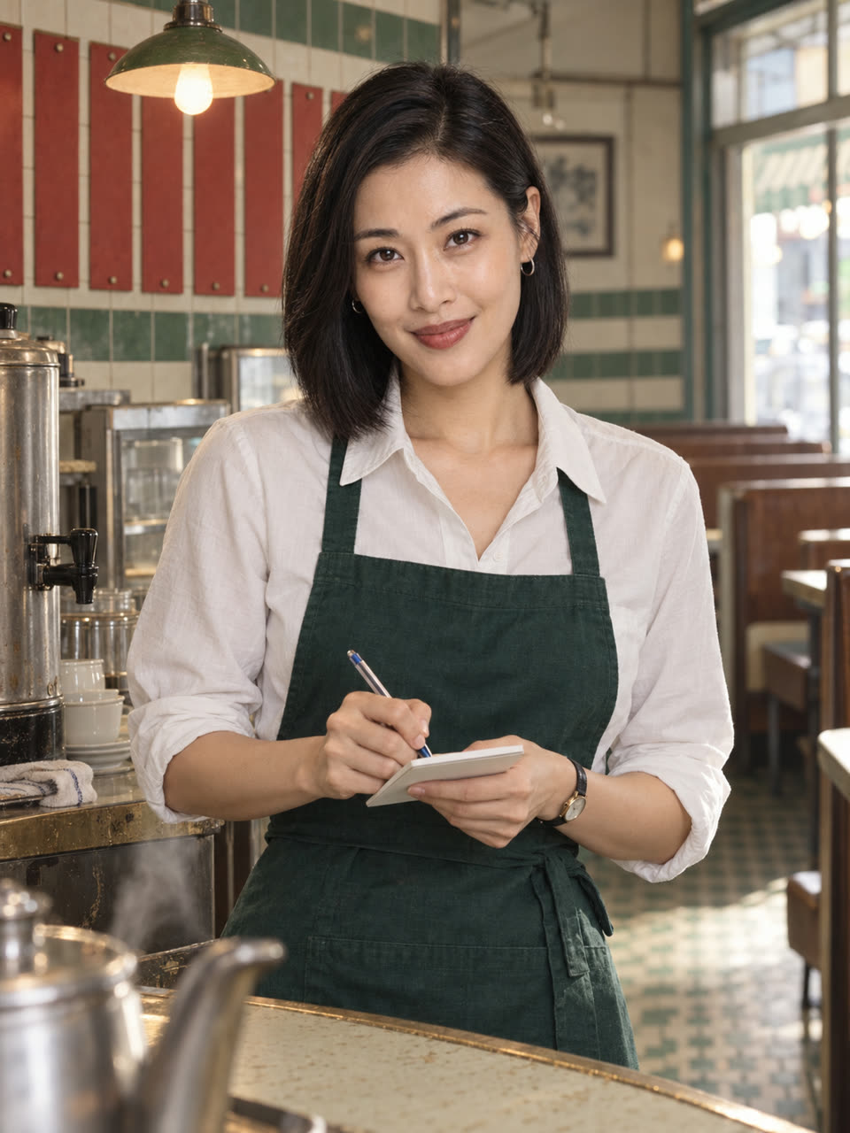 JOYCE 何嘉欣 — Third-generation owner · single mum · comeback heroine (AI)