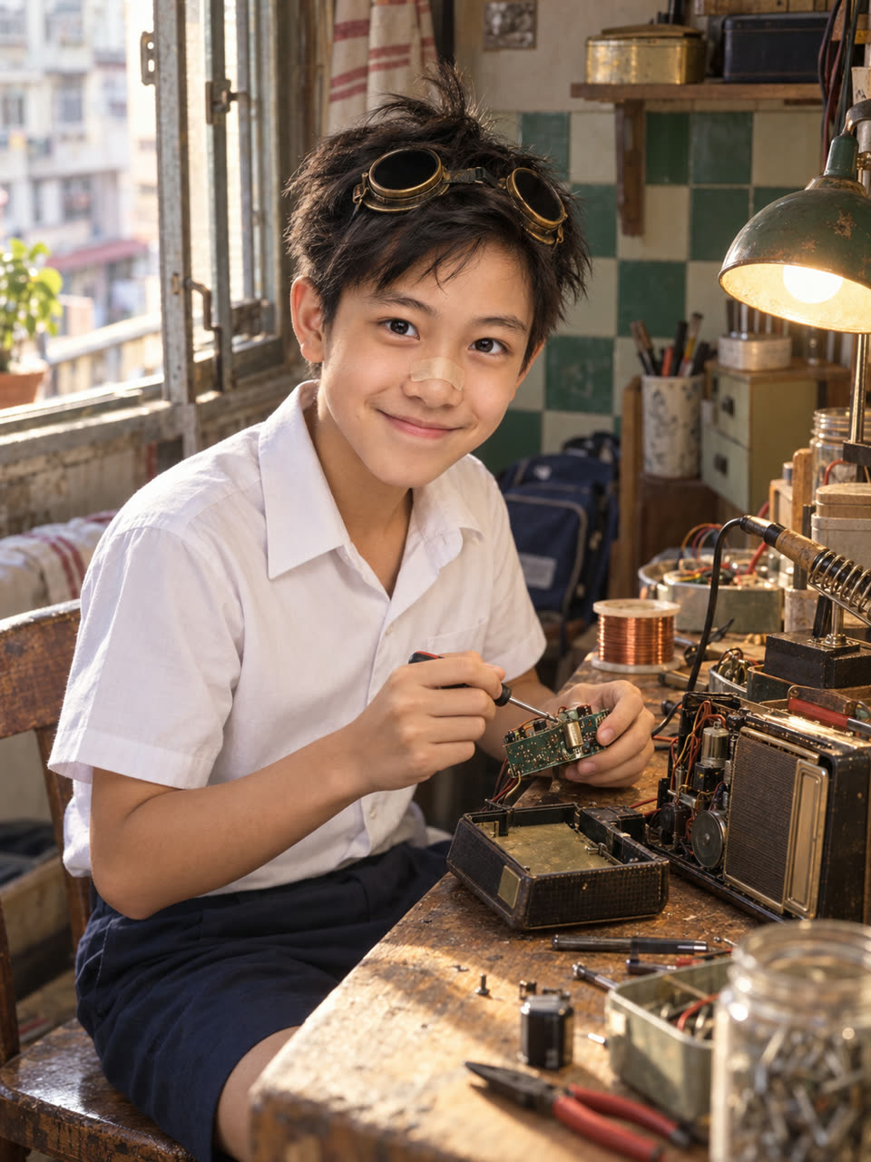 LEO 麥子朗 — Primary 6 · young inventor (AI)