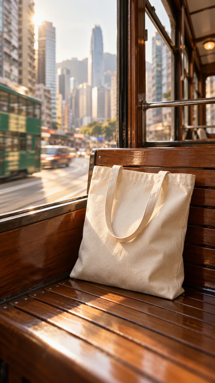 示範布袋品牌・電車之旅 (AI)